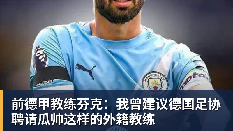 九游体育前德甲教练芬克：我曾建议德国足协聘请瓜帅这样的外籍教练